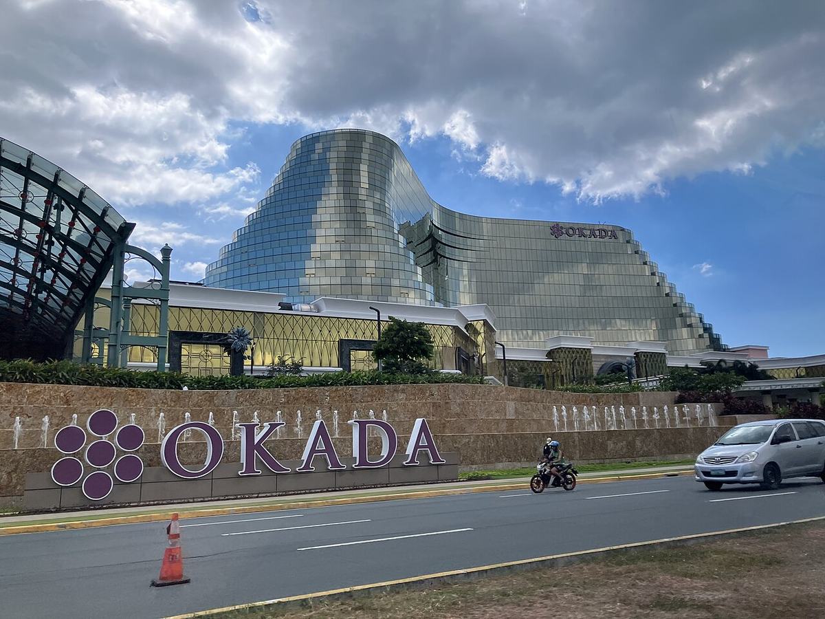 The Okada Manila resort and casino in Entertainment City, Paranaque