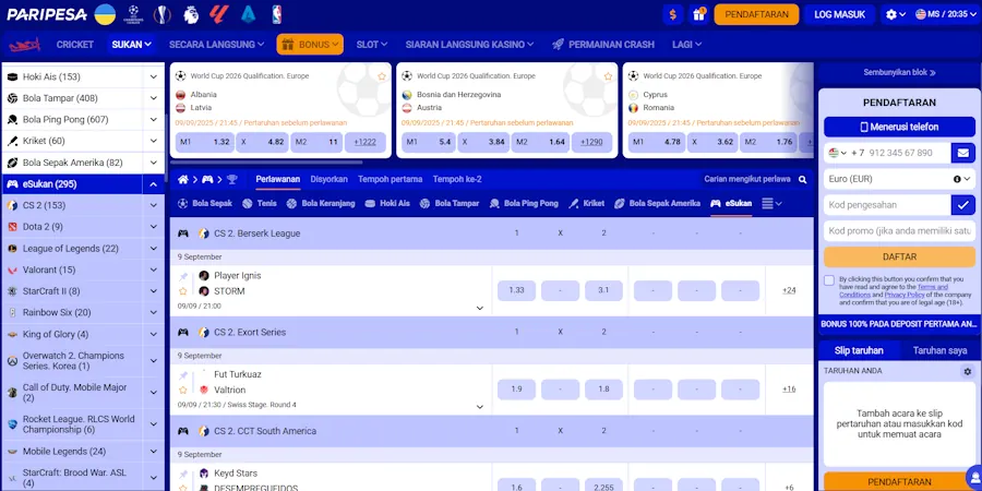 Paripesa: Best mobile experience and esports betting
