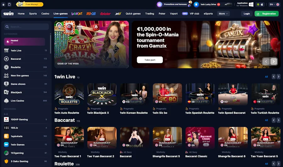 1Win – Best for Slots and Fast Withdrawals