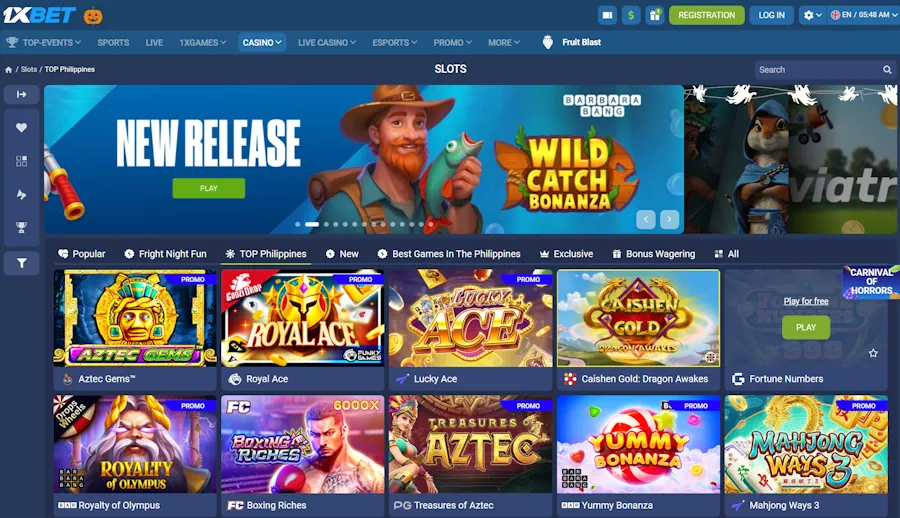 1XBet – Best for Game Variety and RTP