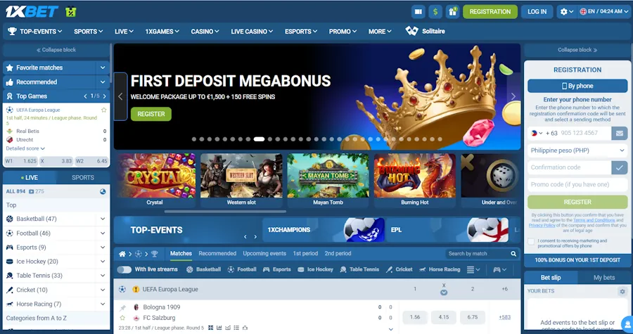 1xBet – Great for slot lovers