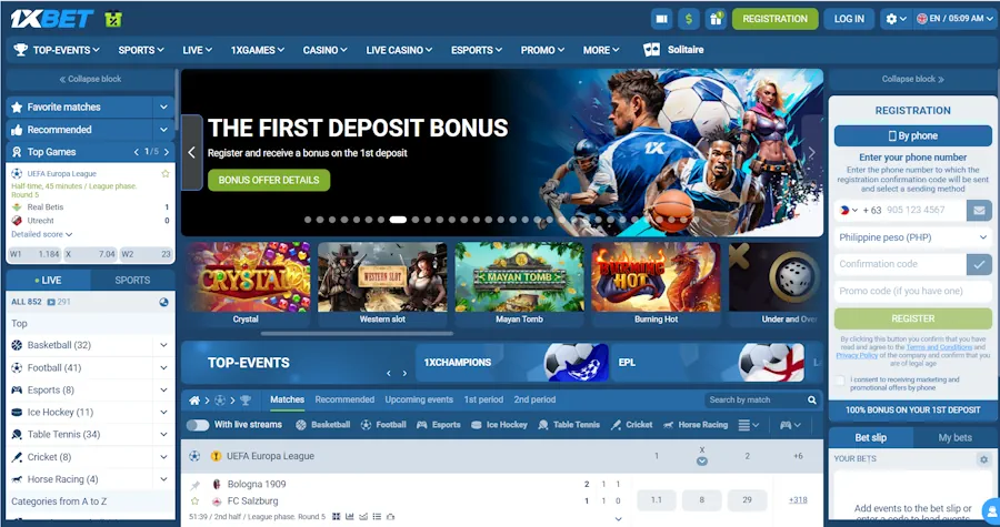  1xBet – Best for casino variety