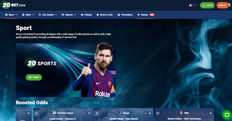 20Bet – Fast payouts