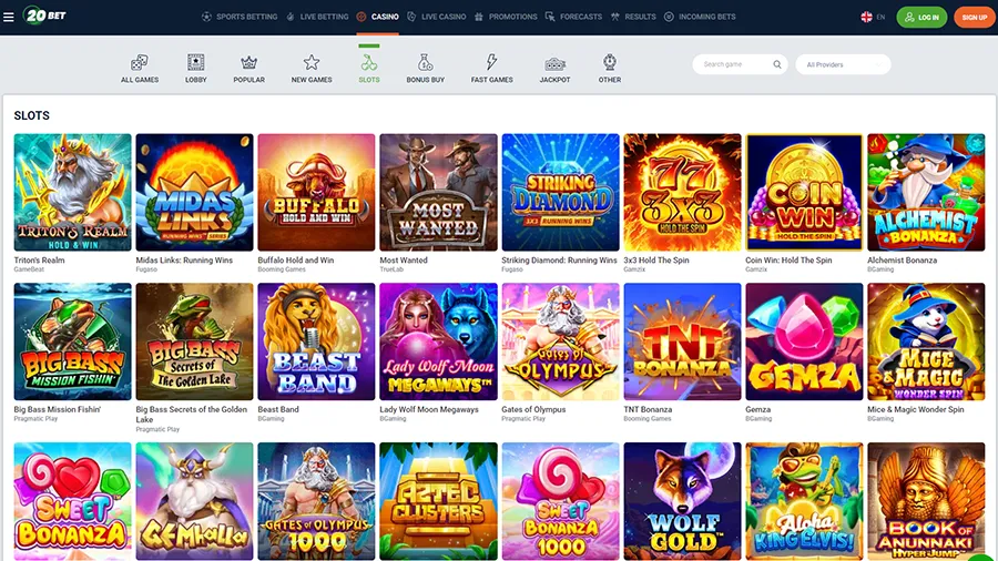 20bet Casino NextSpin Games in Philippines
