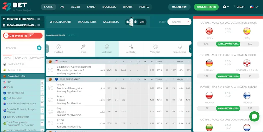 Top International Betting Sites in the Philippines