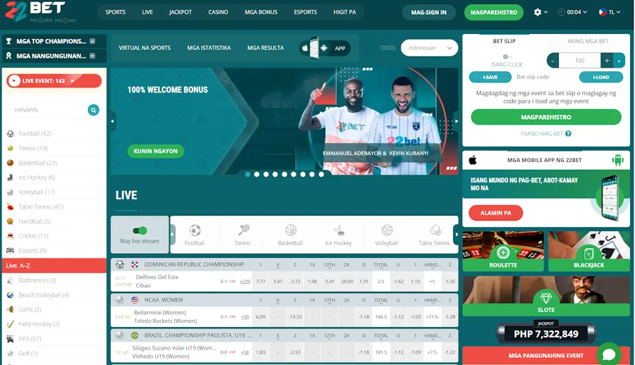 22bet - Best Online Casinos for Linux