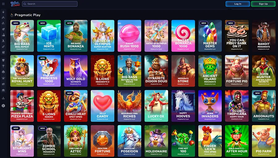 7Bit Casino Pragmatic Play slots