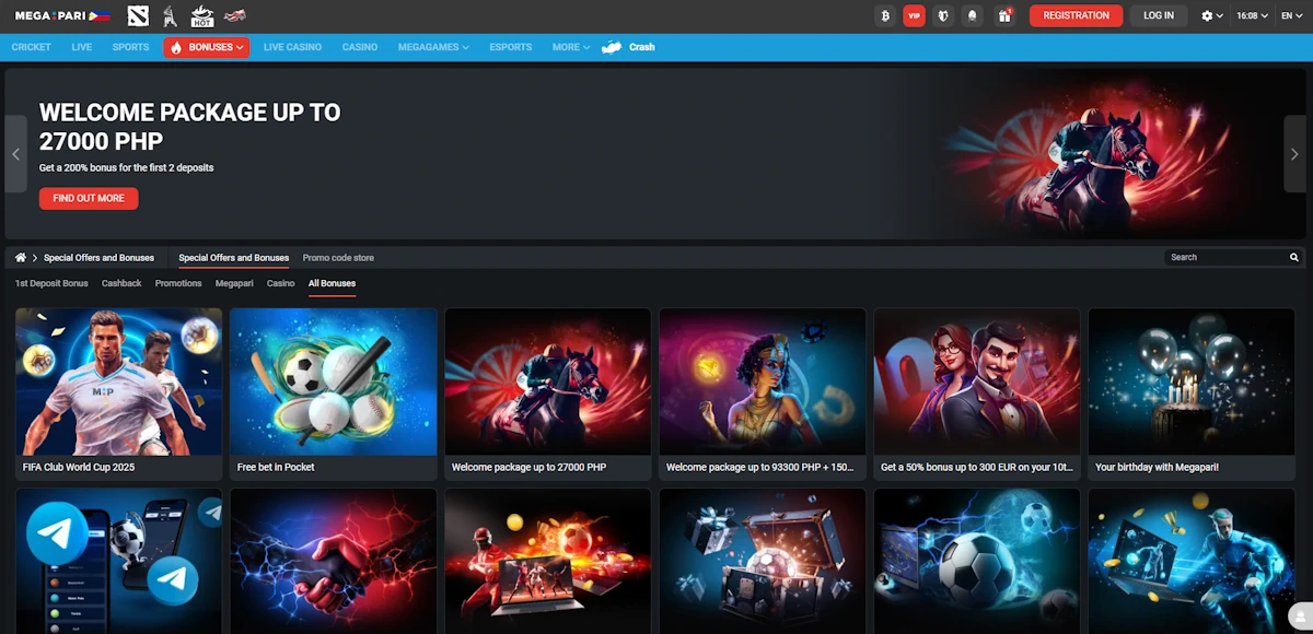 Megapari Screenshot