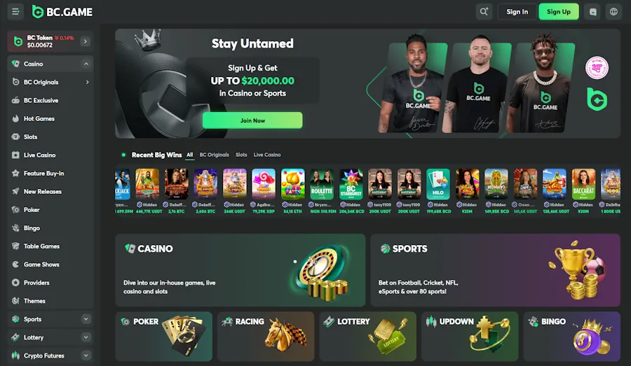 BC.Game: Best overall crypto casino for PH players