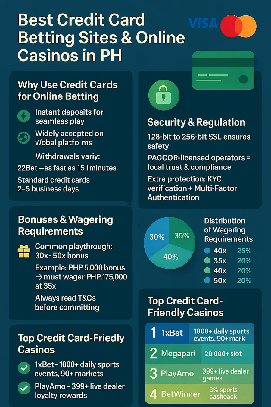 Best Credit Card Betting Sites 