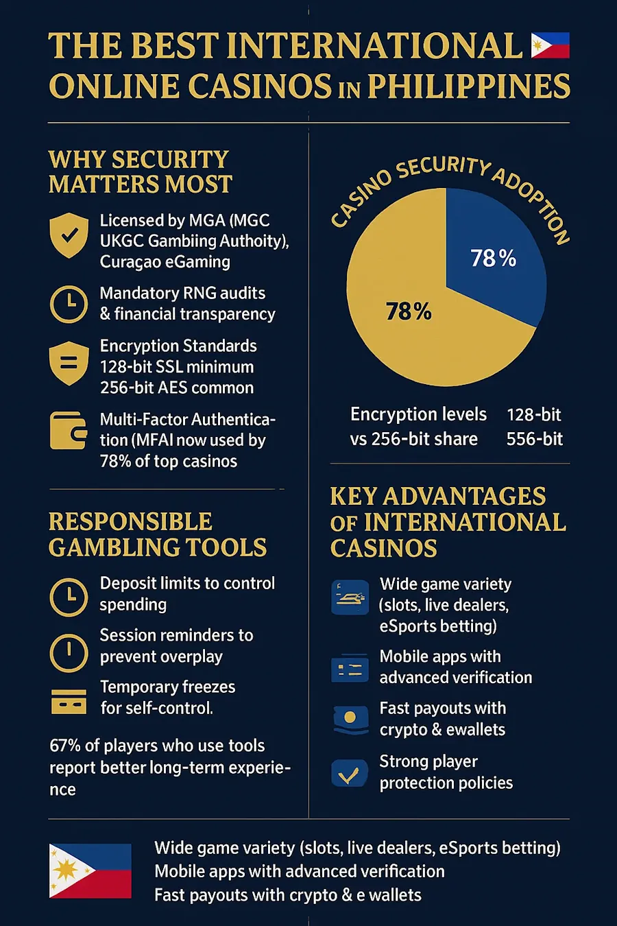 The Best International Online Casinos in Philippines