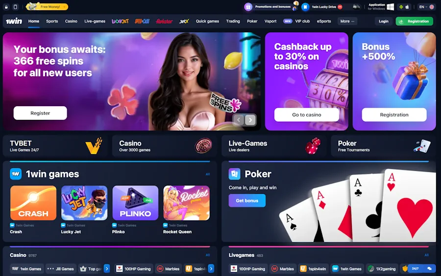1Win Best Legit Online Casino