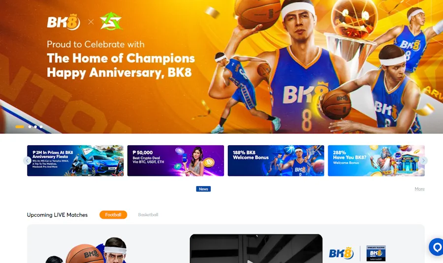 Bk8 Best Legit Online Casino