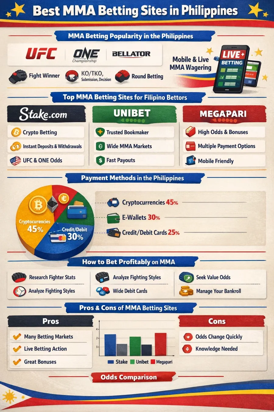 Best MMA Betting Sites