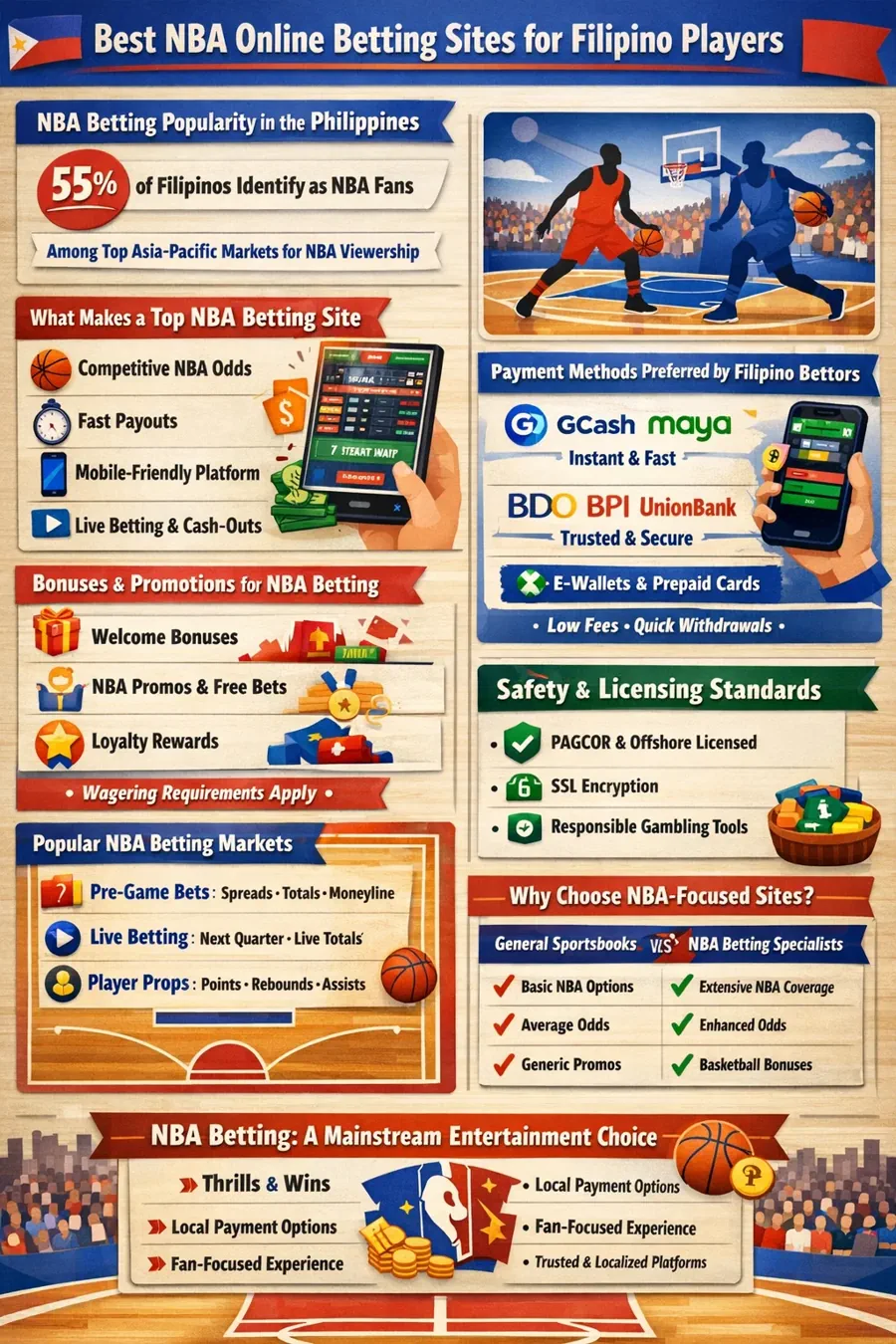 Best NBA Online Betting Sites