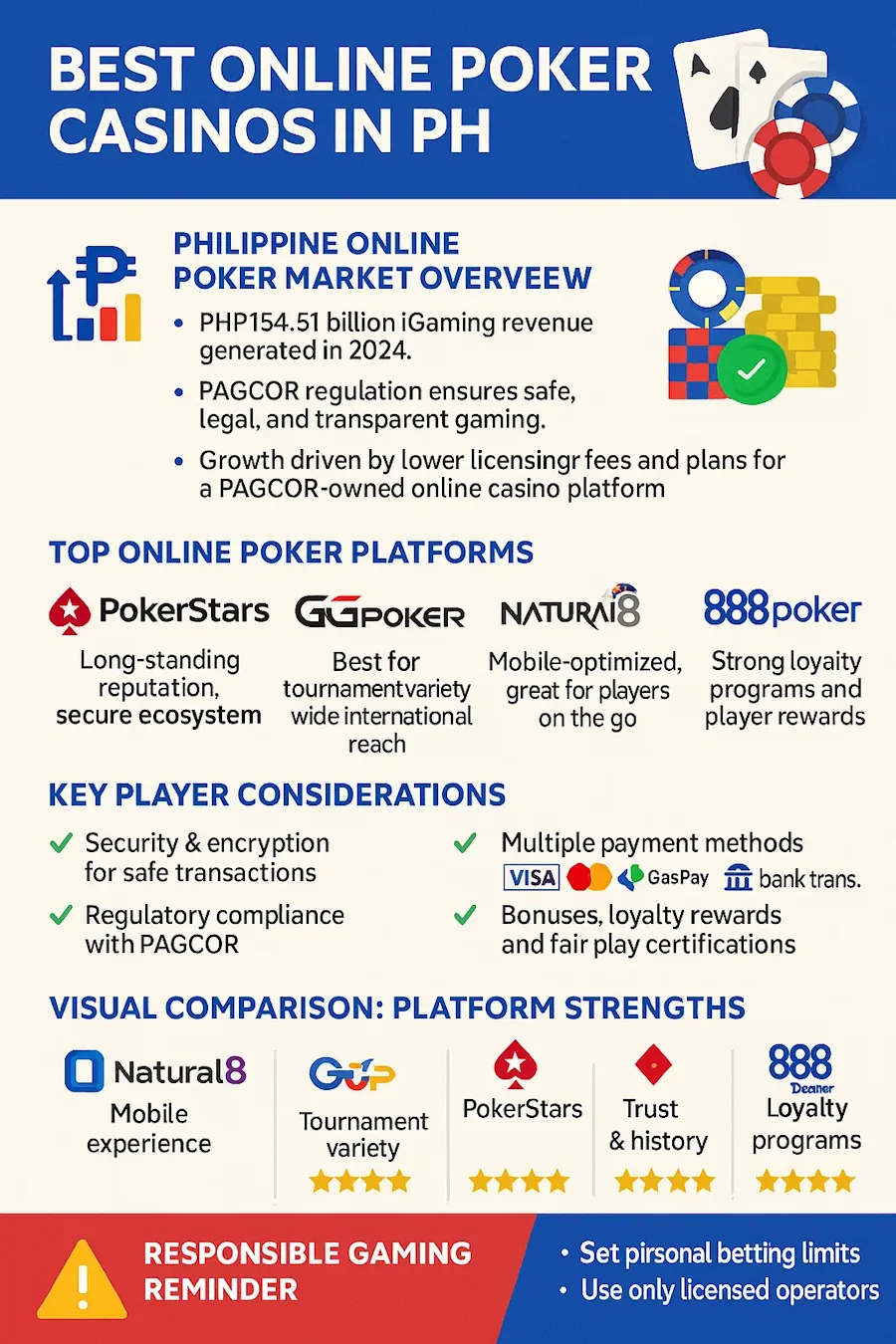 Best Online Poker Casinos in PH