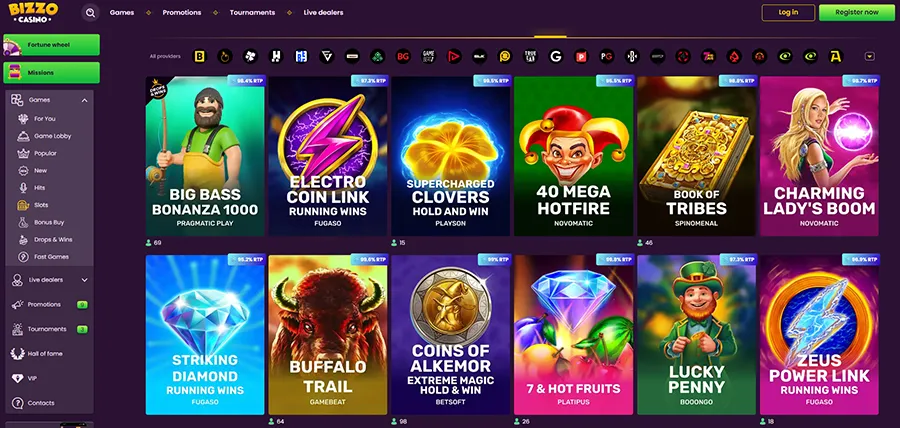 Bizzo - Best New Slots Games