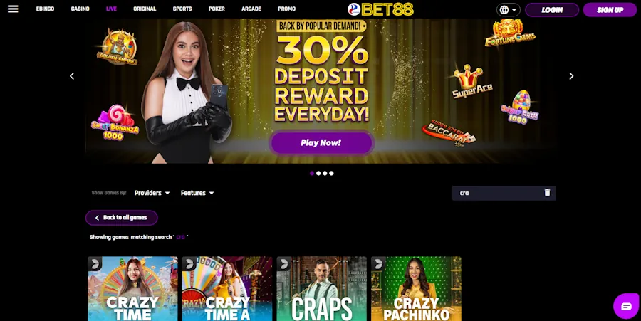 Bet88: Best Online Craps Casinos for Filipino Players