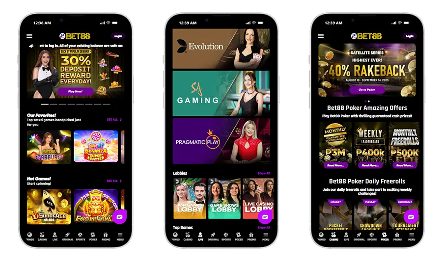 Bet88 PAGCOR-licensed with ₱8,888 welcome bonus