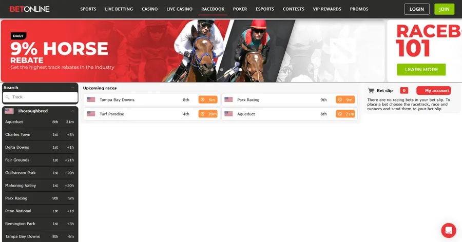 BetOnline - Best Betting Sites for Breeders' Cup