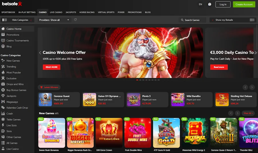 Betsafe: Best for GrabPay Slots Philippines
