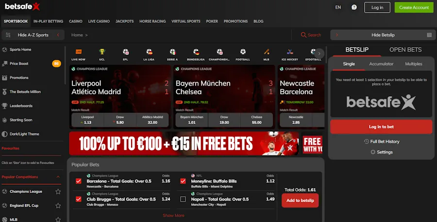 Betsafe: Cryptocurrency high roller haven