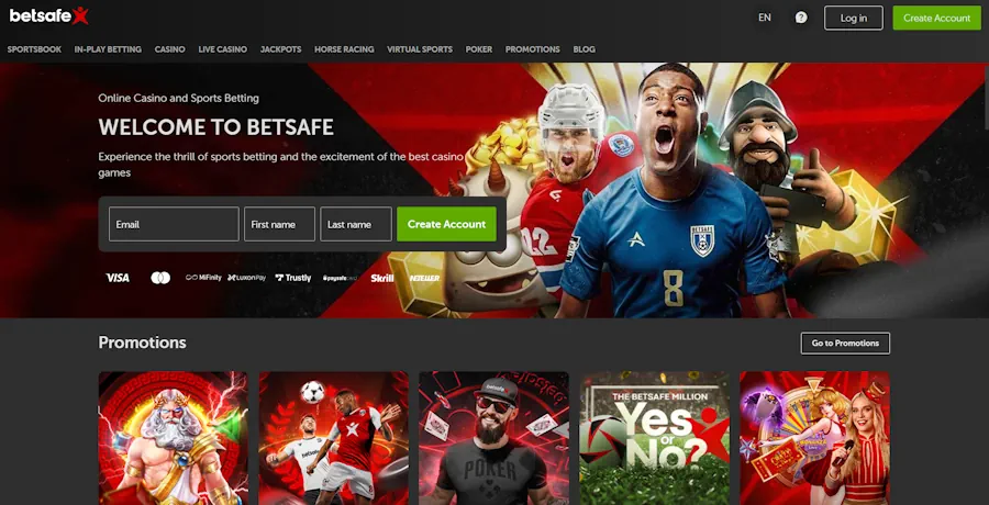 Betsafe: Fastest withdrawal processing