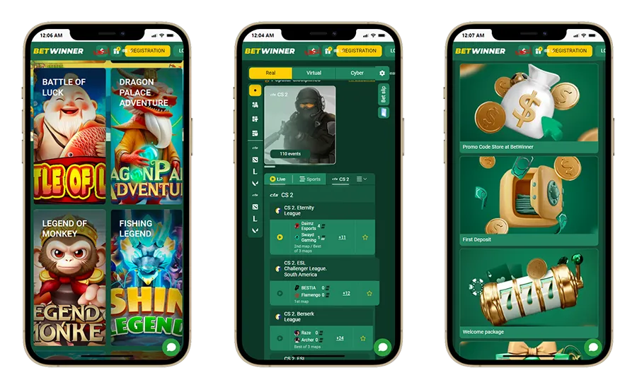 Betwinner casino iPhone