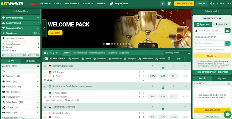BetWinner: Best loyalty program for Filipinos