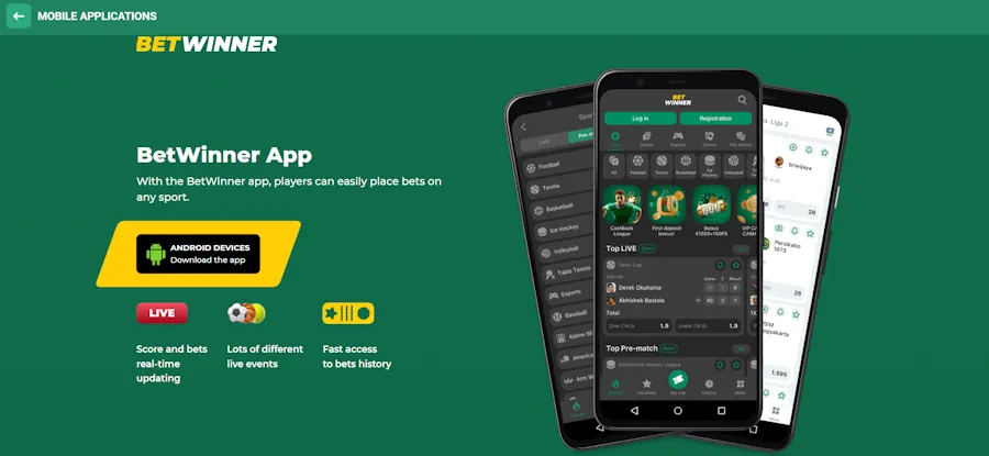 Betwinner Bookmaker Review