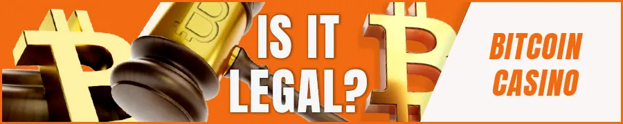 Is it legal to place a bet using Bitcoin?