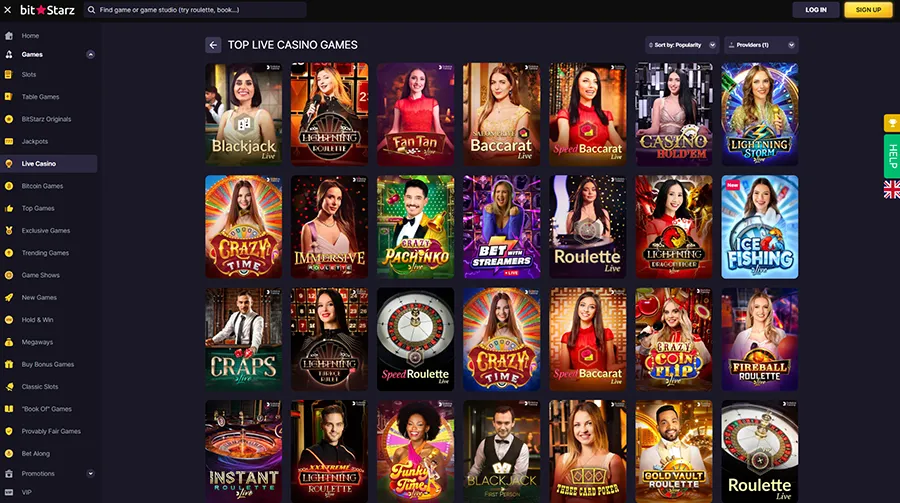 Bitstarz Live Casino Experience Evolution Gaming