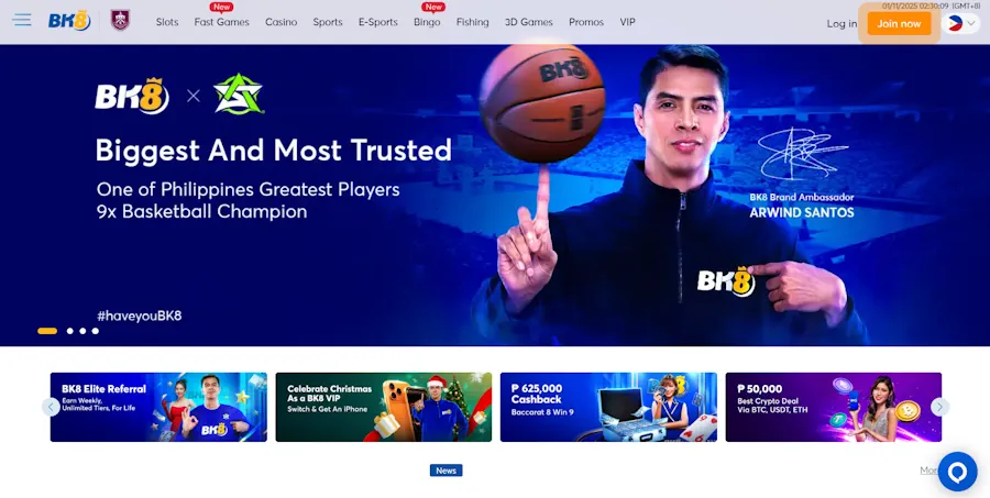 BK8 Philippines Overview