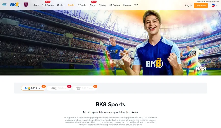 BK8: Competitive Odds for Filipino Bettors