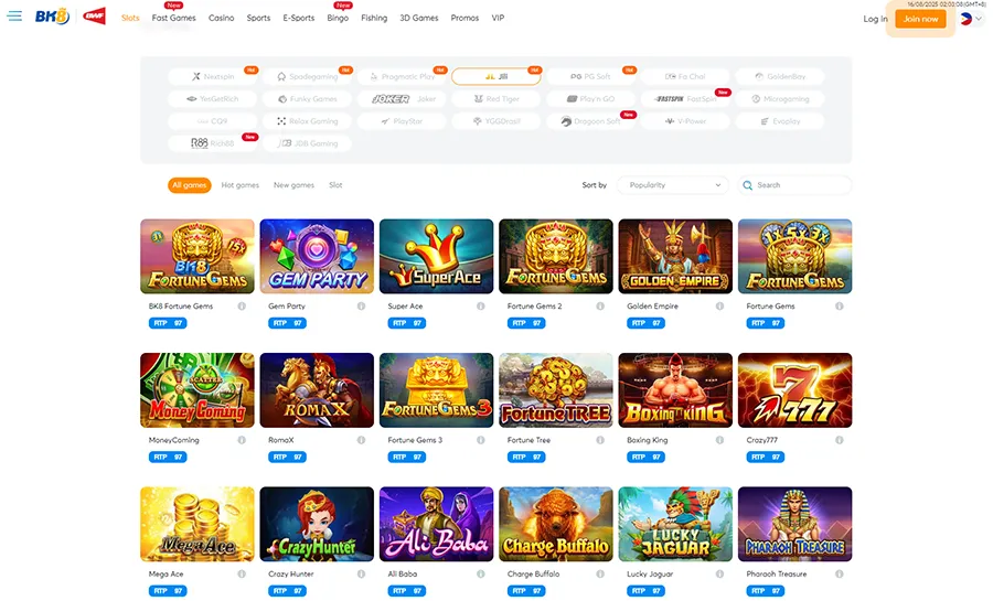 BK8 Casino Jili Games in Philippines