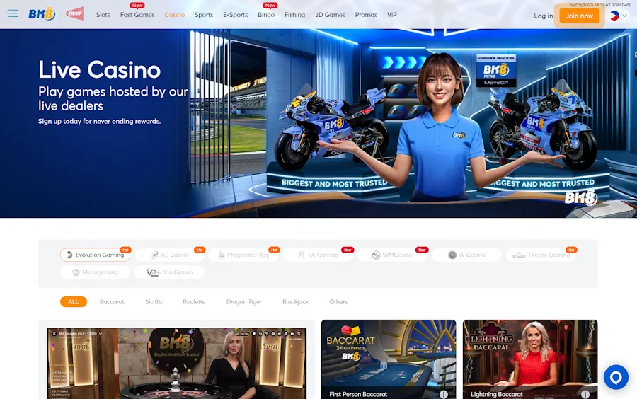 BK8: Leading browser-based gaming platform