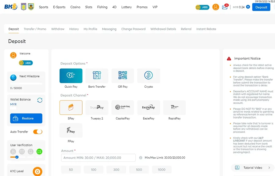 BK8 – Best for GCash and Help2Pay users