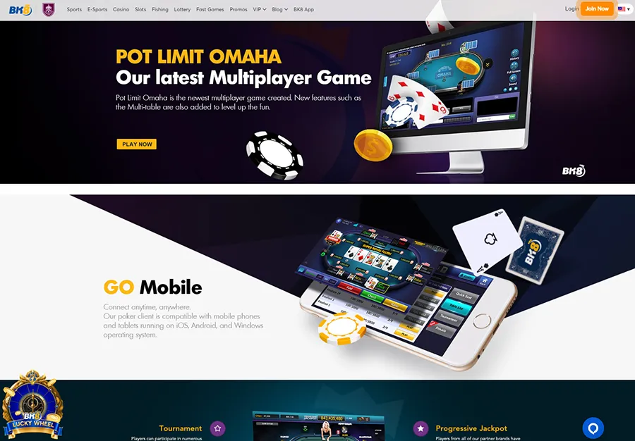 BK8 Asian Poker Giant
