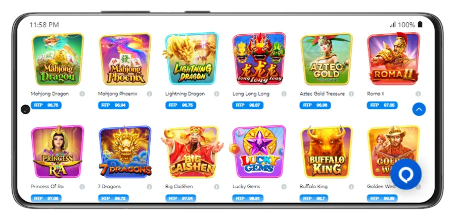 Popular Gambling Apps BK8 slots