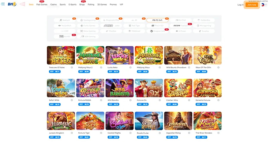 BK8 casino slots PG Soft provider for Filipino Players