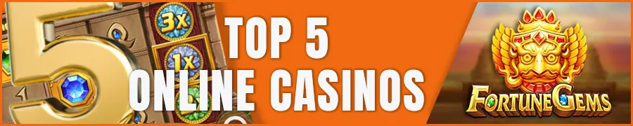 Top 5 Online Casinos with the Best Slot Games 