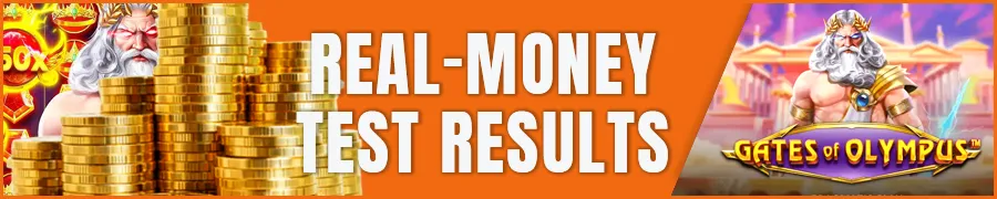 Real-Money Test Results & Session Insights