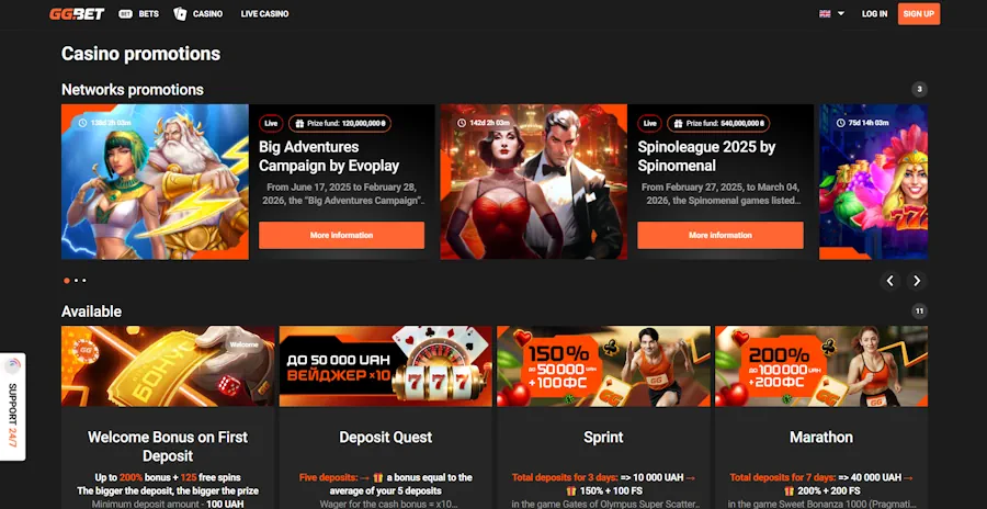 GG.Bet – Up to 30% cashback with crypto support