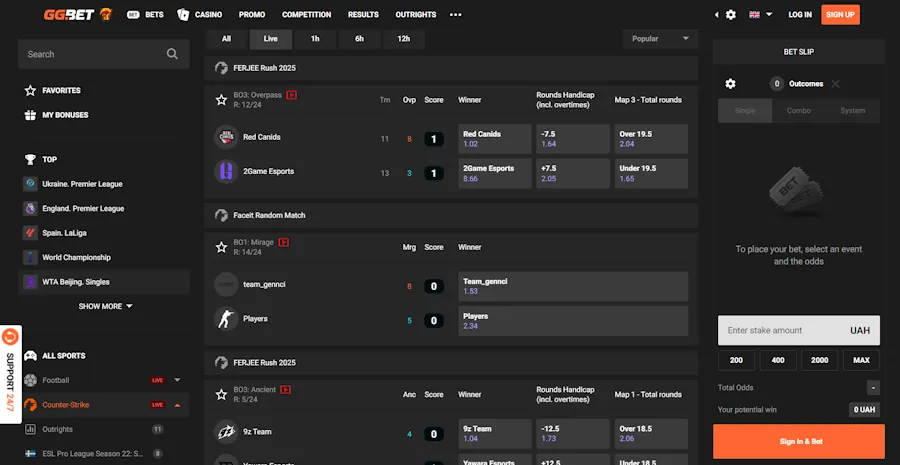 GGbet - Best VR Casinos in the Philippines