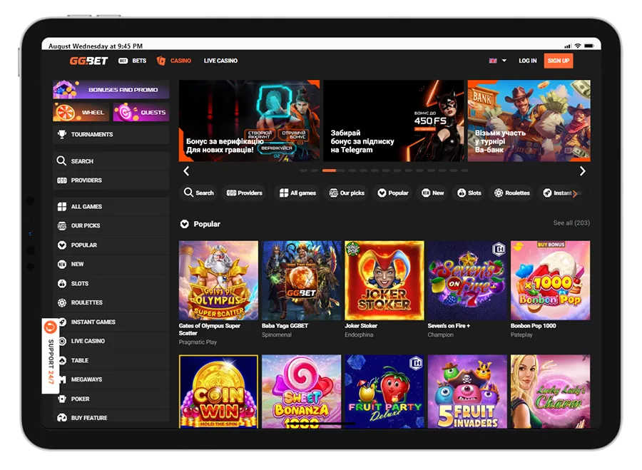 GGbet – Best for real money players