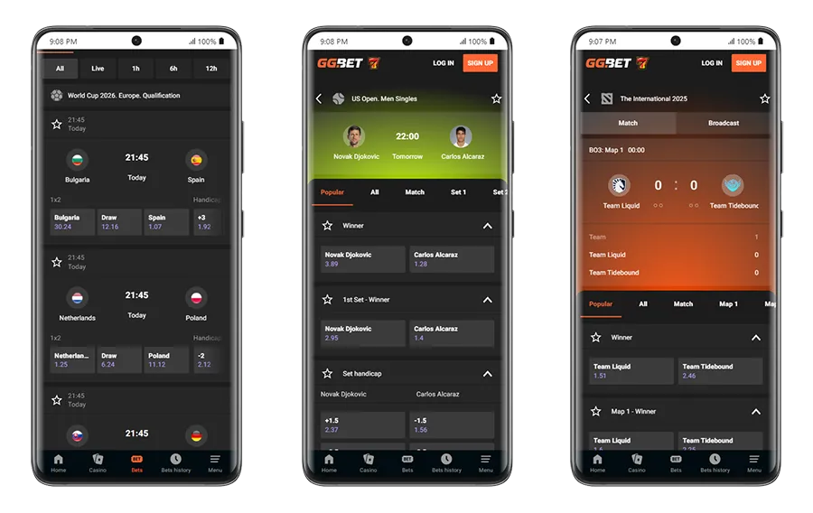 GG.BET – Best for eSports and crypto users