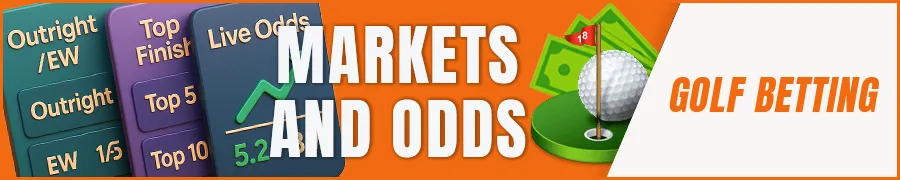 Golf betting markets and odds explained