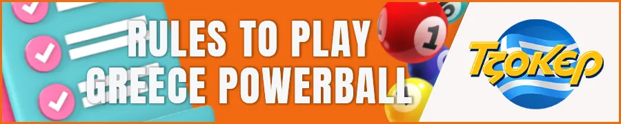 Rules to Play Greece Powerball