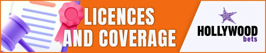 Hollywoodbets Sports Betting Licences and Coverage
