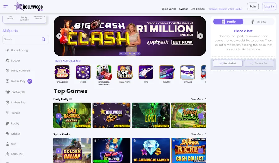 Hollywoodbets - Ideal for cashback and fast withdrawals